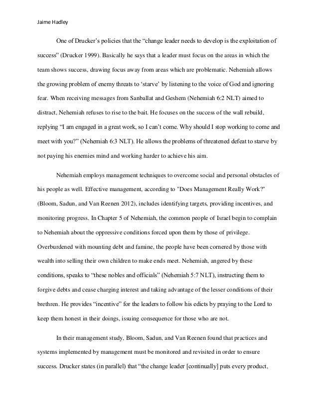 nehemiah 4 commentary Nehemiah business analysis